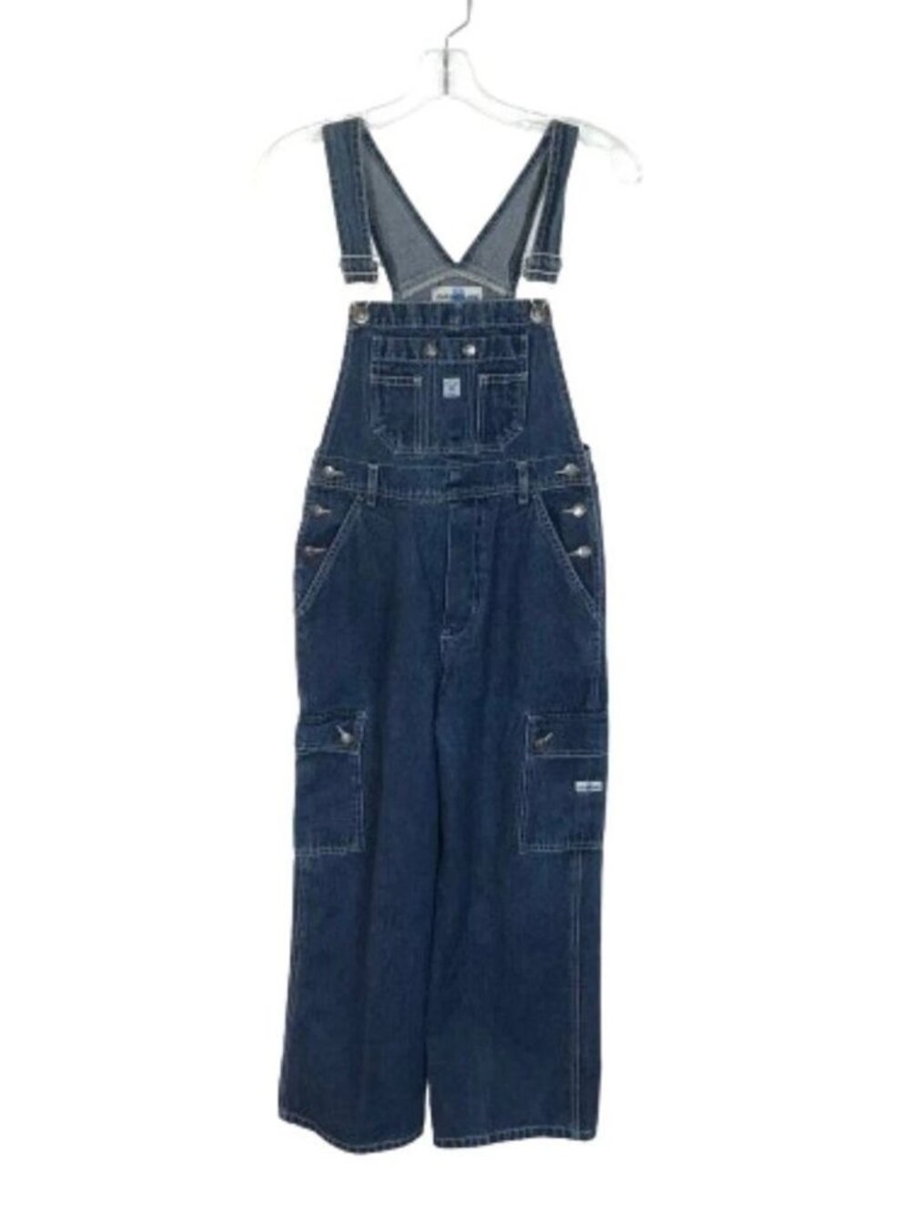 Womens Size Medium Gasoline Brand Vintage 90s 1990s Retro Denim Overalls
